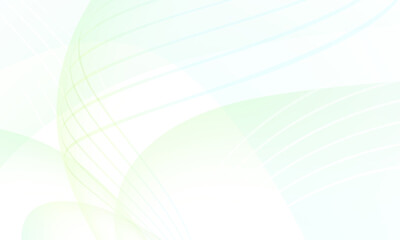 薄い緑色のグラデーションと線の重なり