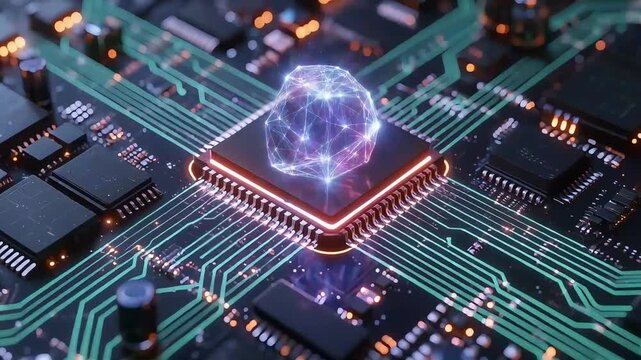 Quantum Micro-Circuits symbolizes the birth of ultra-miniaturized thinking systems and functions as a vision of how nanotech CPUs reshape decision-making at atomic scale.
