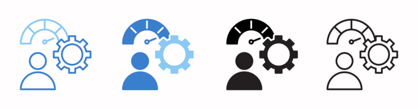 Performance Vector Illustration In Multistyle