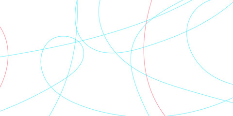 Random pattern colorful line stroke on a transparent background. Abstract white background colorful lines. Decorative pattern with tangled curved lines.Random chaotic lines abstract geometric pattern.