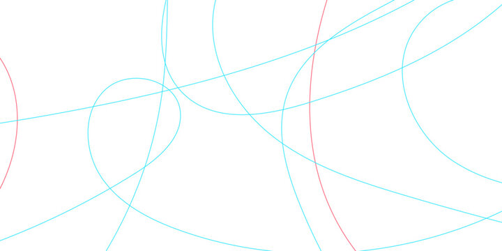 Random pattern colorful line stroke on a transparent background. Abstract white background colorful lines. Decorative pattern with tangled curved lines.Random chaotic lines abstract geometric pattern.