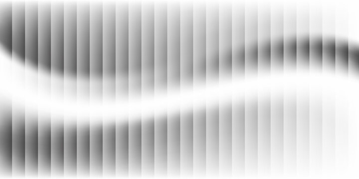 Digital halftone transition effect with vertical stripes on white