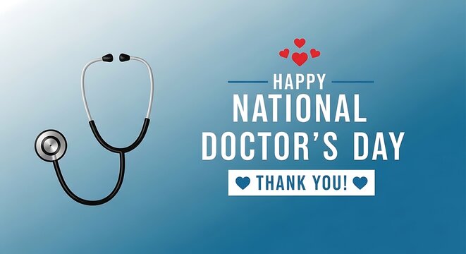 Celebrating national doctor's day with gratitude and appreciation for healthcare professionals