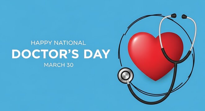 Celebrating national doctor's day with a heartfelt medical theme on march 30th