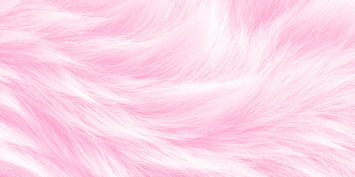 Beautiful abstract colorful white and pink background design with fur texture on blue pattern.