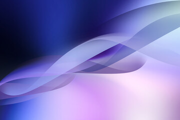 Fototapeta premium Modern bright abstract dynamic line curve soft light gradient colorful on blue purple pastel background design for graphics pattern web illustration technology smart digital backdrop wallpaper banner 