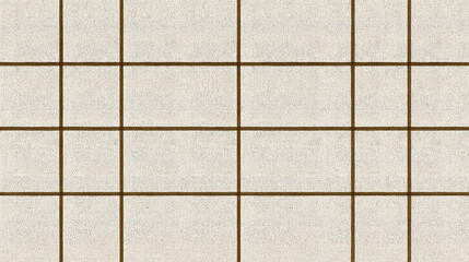 Fototapeta premium Minimalist weaving grid vector background. Flat rhythmic linen thread structure with grainy texture, ideal for organic branding and structured web design layouts.