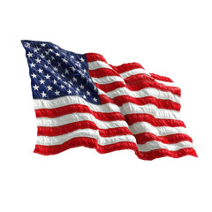 Waving United States flag patriotic American symbol independence freedom national pride concept high resolution