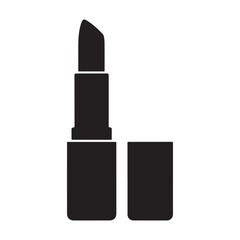 Obraz premium Lipstick Beauty Cosmetics Icon, Makeup Product Vector Illustration, Glamour Fashion Clipart, Salon Skincare Line Icon, Cosmetic Brand Logo Symbol, Beauty Parlor Graphic Design, Makeup Accessory Outlin