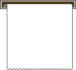 영수증 쿠폰 프레임