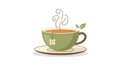 Obraz premium cup of tea with mint