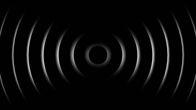 Radio waves waves background. network tower produced radio wave concept. Radio Waves in Circle Form, Radio wave signal animated background. Motion graphics of signal identification area
