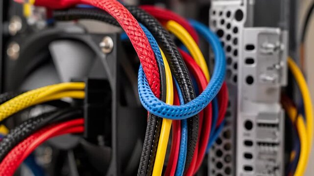 Power cord for fan