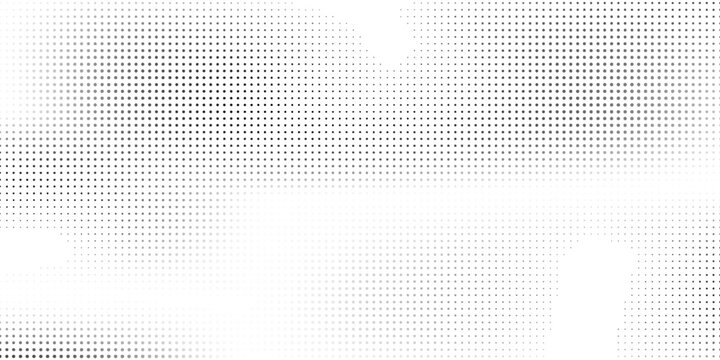 Grunge dotted halftone gradient background. Faded grit noise vintage, grid, dust texture pixel rust