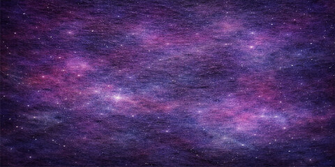 An abstract cosmos background captures a deep blue nebula and bright stars within a dark outer space galaxy illustration for a fantasy astronomy field © hossain