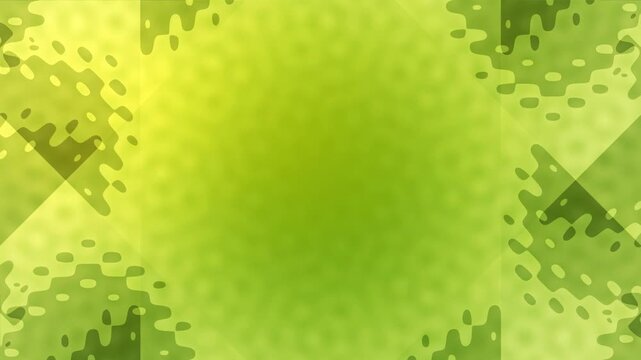 abstract green background with circles