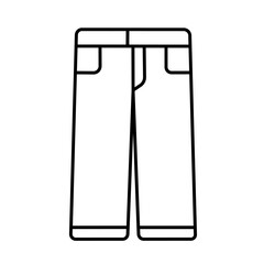 Pants icon isolated sign symbol vector illustration - high quality vector icons