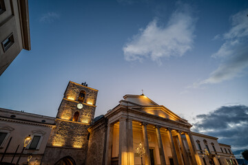 Obraz premium Isernia. The Cathedral of St. Peter the Apostle 0226V