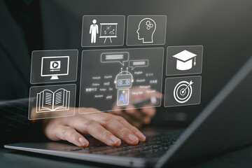 Online education powered by AI teacher and assistant bot, enhancing learning with instant answers, interactive tutorials, student guidance, and smart content creation.