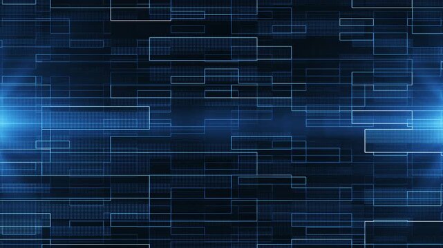 Digital transformation strategy for management consulting presentations, business innovation pitches, and corporate strategy videos. Professional background. 4K loop.