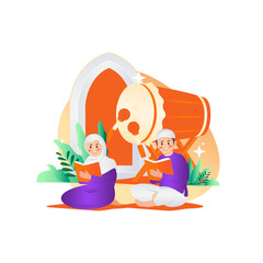 ramadan kareem islamic background vector