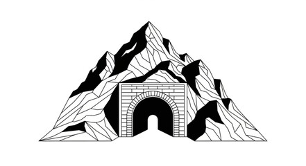 vector illustration of a tent © Kangmas