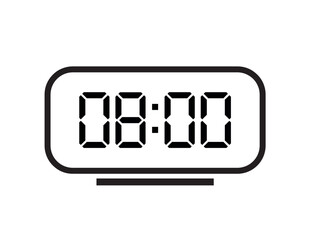 digital clock icon