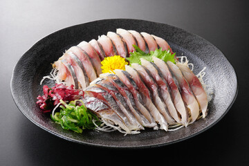 真あじのお刺身