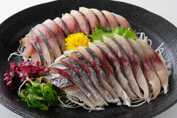 真あじのお刺身