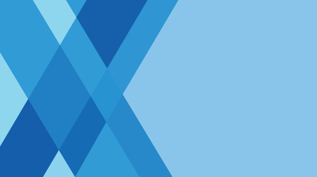 Abstract blue background featuring geometric lines and 3d square patterns in a modern technology style for a professional business wallpaper illustration