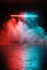 Obraz premium explosion of smoke