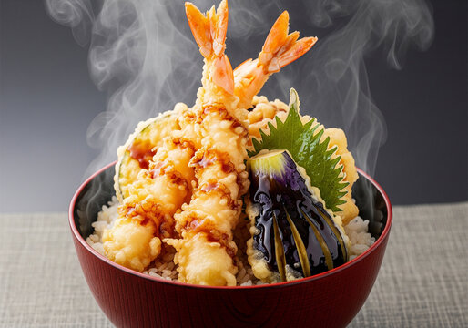 揚げたて黄金の天丼