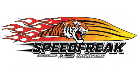 Tiger Racing Logo Design Element. © ARFI