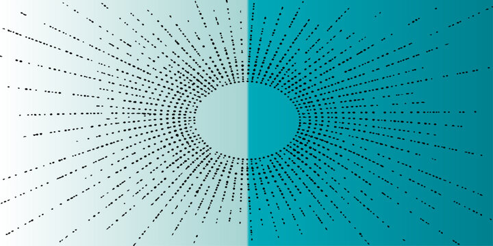 An abstract 3d blue binary code tunnel illustration with motion light patterns creating a digital cyberspace network background for computer software and internet data technology design