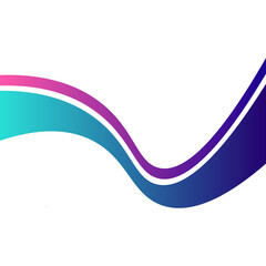 Abstract Gradient Wave Background