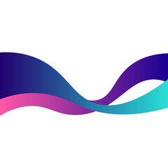 Abstract Gradient Wave Background