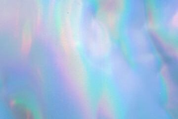 Holographic rainbow foil iridescent texture abstract hologram background