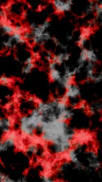 Abstract background in red and black tones. Liquid art animation