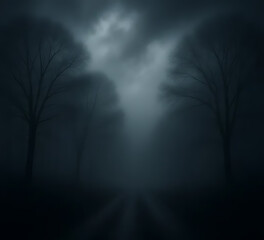 Dramatic dark fog texture