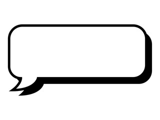 Naklejka premium speech bubbles with shadow collection, vector frame sticker, flat message box, blank chat box element, frame border, banner