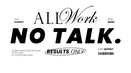 Urban Minimalist Fashion Typography. Slogan typography for casual, retro, and streetwear styles. For screen printing on oversized t-shirts and jackets. © lanllan