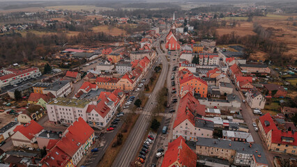 Zamek w Niemodlinie, widom z lotu ptaka © rozentuzjazmowany