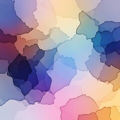 Obraz premium Abstract Watercolor Blobs Background.