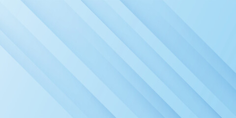 Obraz premium Modern professional blue business backdrop with clean diagonal stripes and copy space.