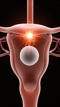 3D Visualization of Fertilized Ovum Development and Early Implantation in the Uterus