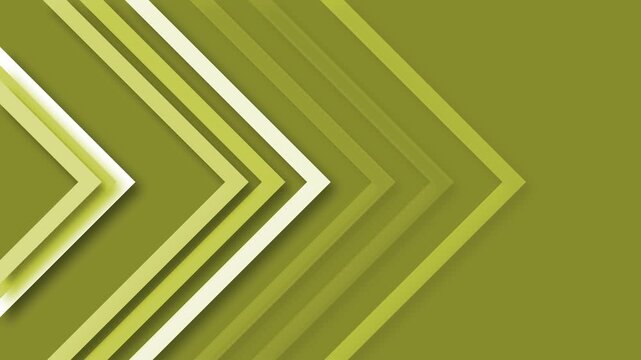 Layered chevron arrows background animation, Abstract chevron arrows pointing right in layered animated
