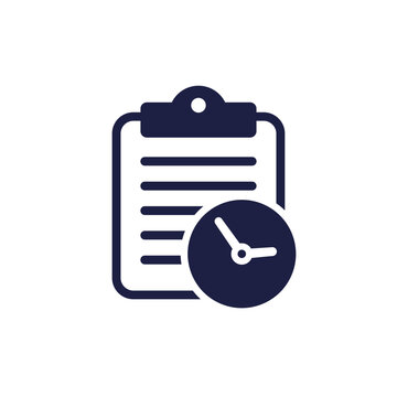 waitlist icon, waiting list vector