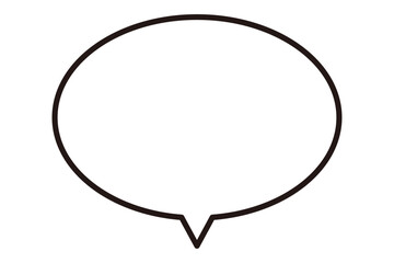 Fototapeta premium 吹き出しイラスト素材 白 ベクター