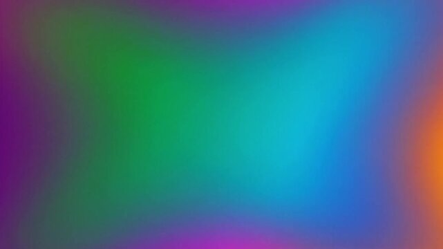 Exploring a Colorful Abstract Gradient Scene in Bright Natural Light