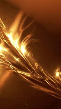 Caustic Light Refractions Undulating Reflections